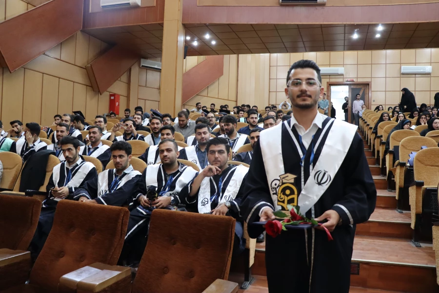 برگزاری آیین دانش آموختگی دانشجو معلمان ورودی ۱۴۰۰ دانشگاه فرهنگیان گیلان  3