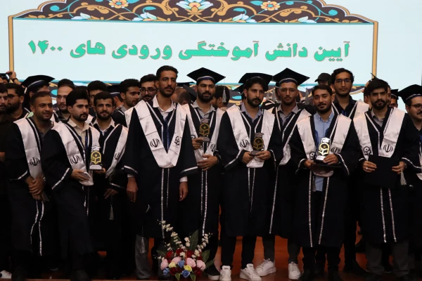 برگزاری آیین دانش آموختگی دانشجو معلمان ورودی ۱۴۰۰ دانشگاه فرهنگیان گیلان  3