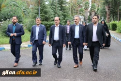 حضور معاون آموزشی و تحصیلات تکمیلی و مدیرکل دفتر برنامه ریزی درسی دانشگاه فرهنگیان در گیلان 3