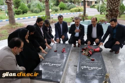 حضور معاون آموزشی و تحصیلات تکمیلی و مدیرکل دفتر برنامه ریزی درسی دانشگاه فرهنگیان در گیلان 2