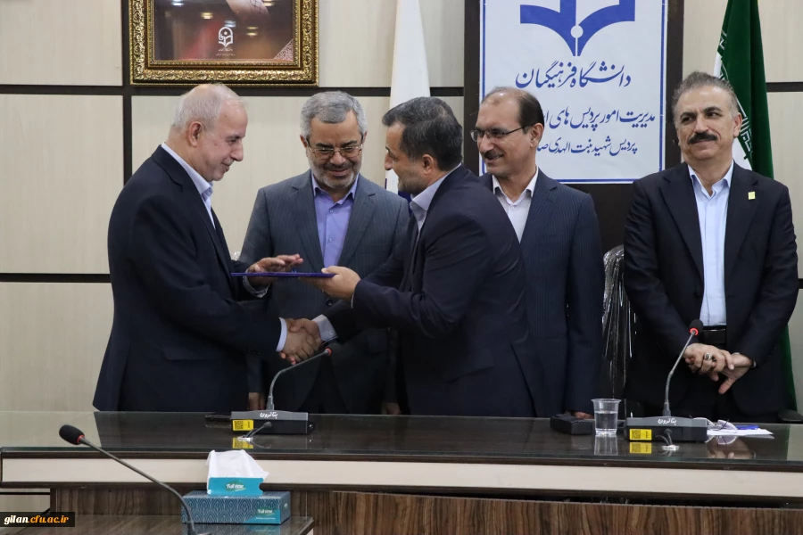 آیین تکریم و معارفه سرپرست دانشگاه فرهنگیان گیلان 6