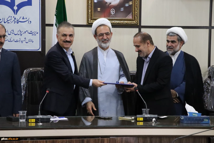 آیین تکریم و معارفه سرپرست دانشگاه فرهنگیان گیلان 7