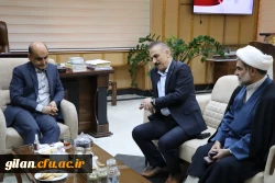 دیدار معاونت آموزشی وتحصیلات تکمیلی  دانشگاه فرهنگیان کشور و هیات همراه با  دکتر حق شناس استاندار گیلان

 3