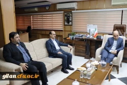 دیدار معاونت آموزشی وتحصیلات تکمیلی  دانشگاه فرهنگیان کشور و هیات همراه با  دکتر حق شناس استاندار گیلان

 4