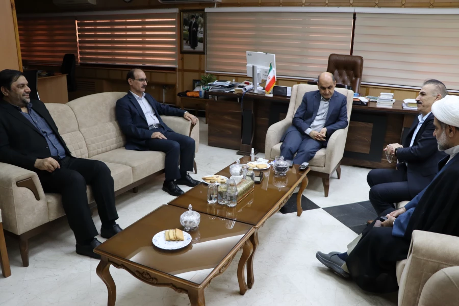 دیدار معاونت آموزشی وتحصیلات تکمیلی  دانشگاه فرهنگیان کشور و هیات همراه با  دکتر حق شناس استاندار گیلان

 3