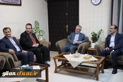 دیدار نماینده شهر رشت با سرپرست دانشگاه 3