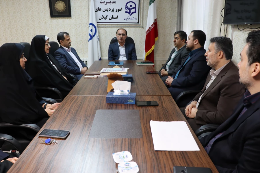 معارفه سرپرست معاونت دانشجویی و فرهنگی دانشگاه فرهنگیان گیلان 3