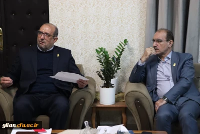 دکتر دلقندی معاونت برنامه ریزی و توسعه منابع دانشگاه فرهنگیان در سفر به گیلان از بخش های مختلف دانشگاه بازدید کردند