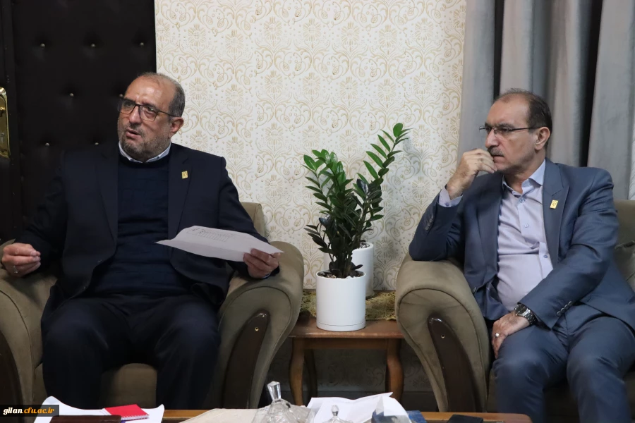 دکتر دلقندی معاونت برنامه ریزی و توسعه منابع دانشگاه فرهنگیان در سفر به گیلان از بخش های مختلف دانشگاه بازدید کردند 2