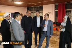 دکتر دلقندی معاونت برنامه ریزی و توسعه منابع دانشگاه فرهنگیان در سفر به گیلان از بخش های مختلف دانشگاه بازدید کردند 3