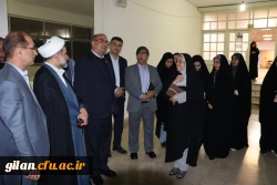 دکتر دلقندی معاونت برنامه ریزی و توسعه منابع دانشگاه فرهنگیان در سفر به گیلان از بخش های مختلف دانشگاه بازدید کردند 5