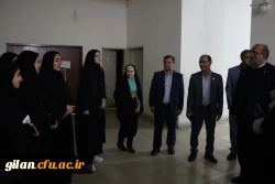 دکتر دلقندی معاونت برنامه ریزی و توسعه منابع دانشگاه فرهنگیان در سفر به گیلان از بخش های مختلف دانشگاه بازدید کردند 7