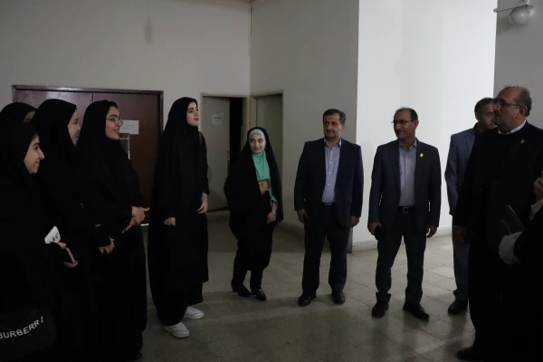 دکتر دلقندی معاونت برنامه ریزی و توسعه منابع دانشگاه فرهنگیان در سفر به گیلان از بخش های مختلف دانشگاه بازدید کردند 7