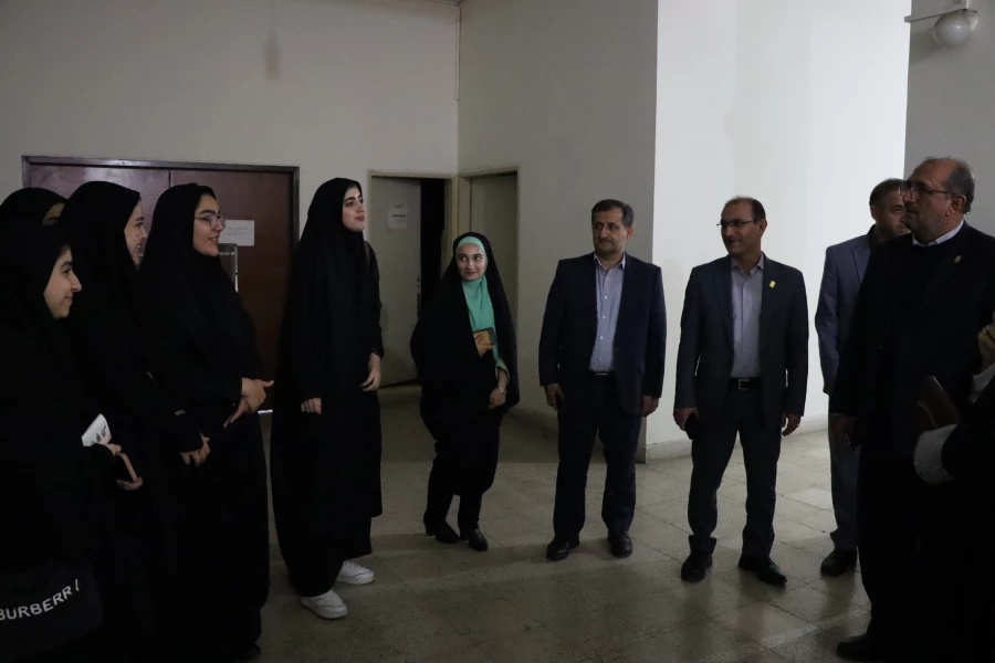 دکتر دلقندی معاونت برنامه ریزی و توسعه منابع دانشگاه فرهنگیان در سفر به گیلان از بخش های مختلف دانشگاه بازدید کردند 7