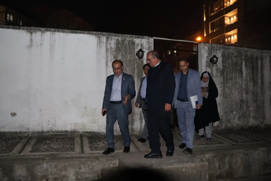 دکتر دلقندی معاونت برنامه ریزی و توسعه منابع دانشگاه فرهنگیان در سفر به گیلان از بخش های مختلف دانشگاه بازدید کردند 8