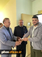 دکتر دلقندی معاونت برنامه ریزی و توسعه منابع از زوج جوان دانشگاه فرهنگیان گیلان تقدیر کردند 2
