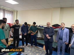 دکتر دلقندی معاونت برنامه ریزی و توسعه منابع از زوج جوان دانشگاه فرهنگیان گیلان تقدیر کردند 3