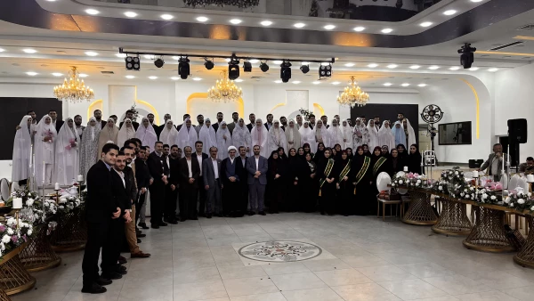 مراسم جشن ازدواج ۲۷ زوج دانشجوی دانشگاه فرهنگیان 8