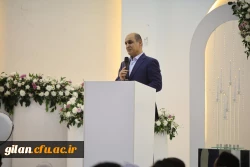 در جشن ازدواج دانشجو معلمان دانشگاه فرهنگیان؛استاندار گیلان بر تقویت برنامه های حمایتی ازدواج جوانان تأکید کرد. 2