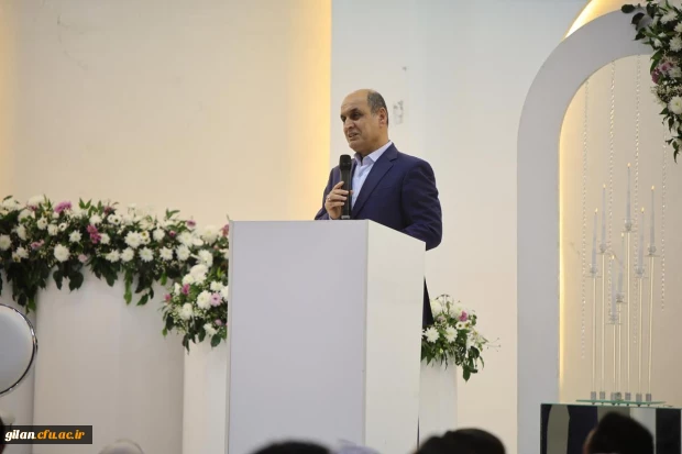 در جشن ازدواج دانشجو معلمان دانشگاه فرهنگیان؛استاندار گیلان بر تقویت برنامه های حمایتی ازدواج جوانان تأکید کرد.
