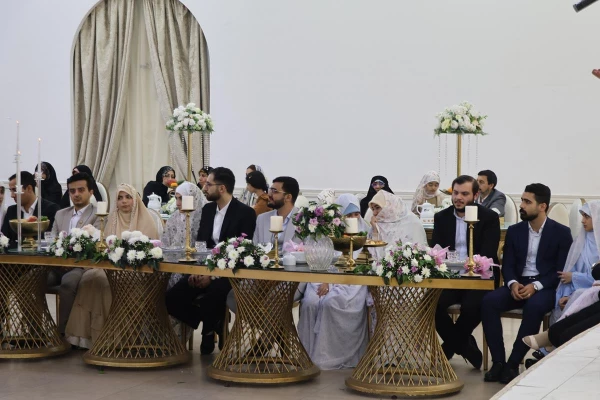 در جشن ازدواج دانشجو معلمان دانشگاه فرهنگیان؛استاندار گیلان بر تقویت برنامه های حمایتی ازدواج جوانان تأکید کرد. 2