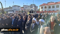 برگزاری مراسم یوم الله ۸ دی در میدان شهدای ذهاب رشت 4