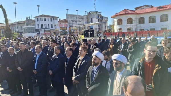 برگزاری مراسم یوم الله ۸ دی در میدان شهدای ذهاب رشت 4
