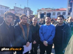 برگزاری مراسم یوم الله ۸ دی در میدان شهدای ذهاب رشت 5