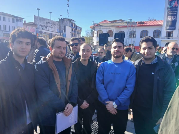 برگزاری مراسم یوم الله ۸ دی در میدان شهدای ذهاب رشت 5