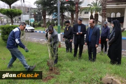 درختکاری به مناسبت گرامیداشت یادوخاطره شهیدان جنگ رمضان 5