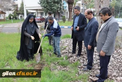 درختکاری به مناسبت گرامیداشت یادوخاطره شهیدان جنگ رمضان 8