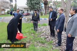درختکاری به مناسبت گرامیداشت یادوخاطره شهیدان جنگ رمضان 9