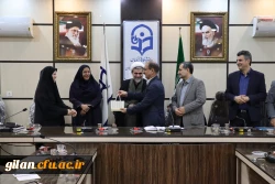 نشست سرپرست دانشگاه فرهنگیان گیلان با کارکنان و اعضای هیئت علمی دانشگاه 2