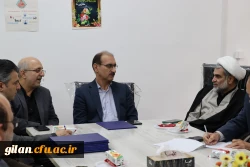 سرپرست دانشگاه فرهنگیان گیلان:
شعار امسال دانشگاه توسعه کیفیت محور در سایه وحدت می باشد. 3