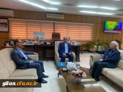 نشست استاندار گیلان با رئیس مجمع نمایندگان استان و سرپرست دانشگاه فرهنگیان گیلان 2