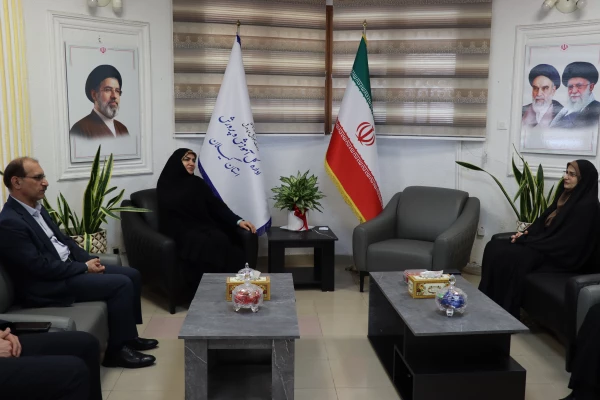 دیدار سرپرست دانشگاه با مشاور وزیر آموزش و پرورش در امور زنان و مدیرکل آموزش و پرورش استان 2