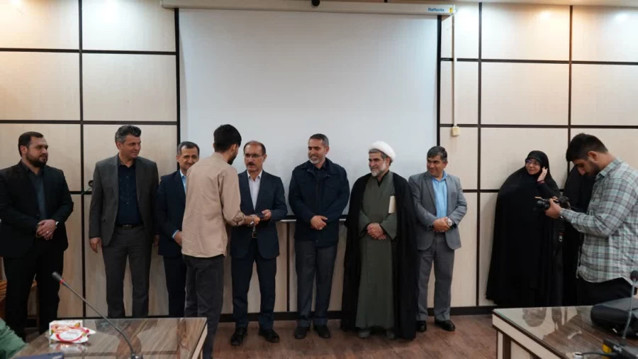برگزاری مراسم تکریم و معارفه مسئولین بسیج دانشجویی دانشگاه فرهنگیان گیلان 2