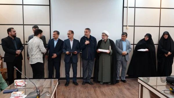 برگزاری مراسم تکریم و معارفه مسئولین بسیج دانشجویی دانشگاه فرهنگیان گیلان 3