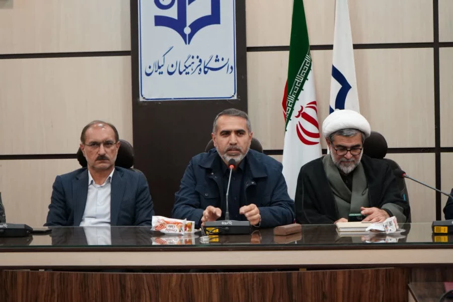 برگزاری مراسم تکریم و معارفه مسئولین بسیج دانشجویی دانشگاه فرهنگیان گیلان 7