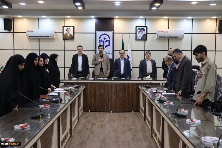 دیدار معاون فرهنگی و تربیتی سازمان مرکزی دانشگاه فرهنگیان با تعدادی از اعضای شورای فرهنگی و دانشجومعلمان دانشگاه فرهنگیان گیلان 5