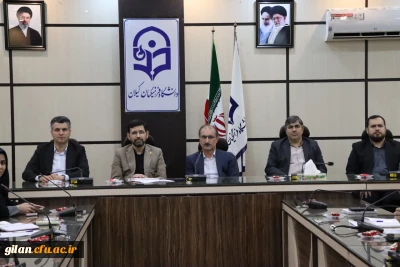 دیدار معاون فرهنگی و تربیتی سازمان مرکزی دانشگاه فرهنگیان با تعدادی از اعضای شورای فرهنگی و دانشجومعلمان دانشگاه فرهنگیان گیلان
