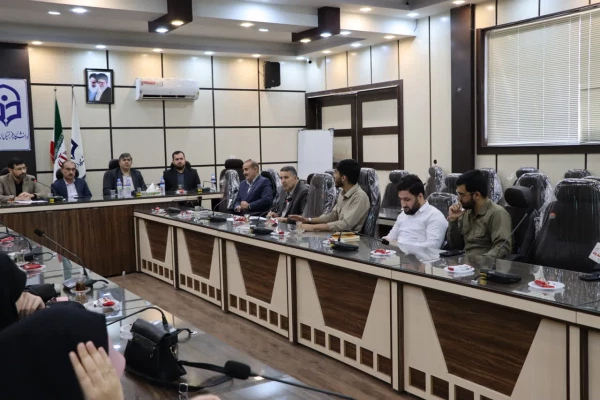 دیدار معاون فرهنگی و تربیتی سازمان مرکزی دانشگاه فرهنگیان با تعدادی از اعضای شورای فرهنگی و دانشجومعلمان دانشگاه فرهنگیان گیلان 5